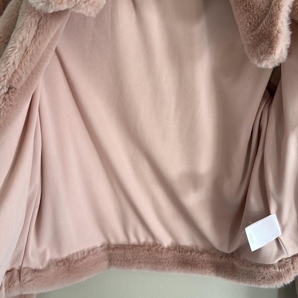 Express Faux Fur Jacket - Pink - XS - Picture 15 of 15